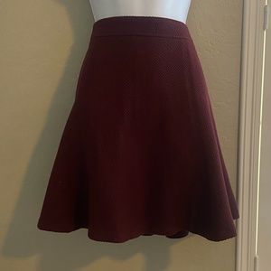 Loft Textured Skirt with fitted waist